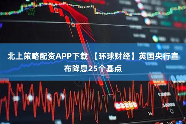 北上策略配资APP下载 【环球财经】英国央行宣布降息25个基点